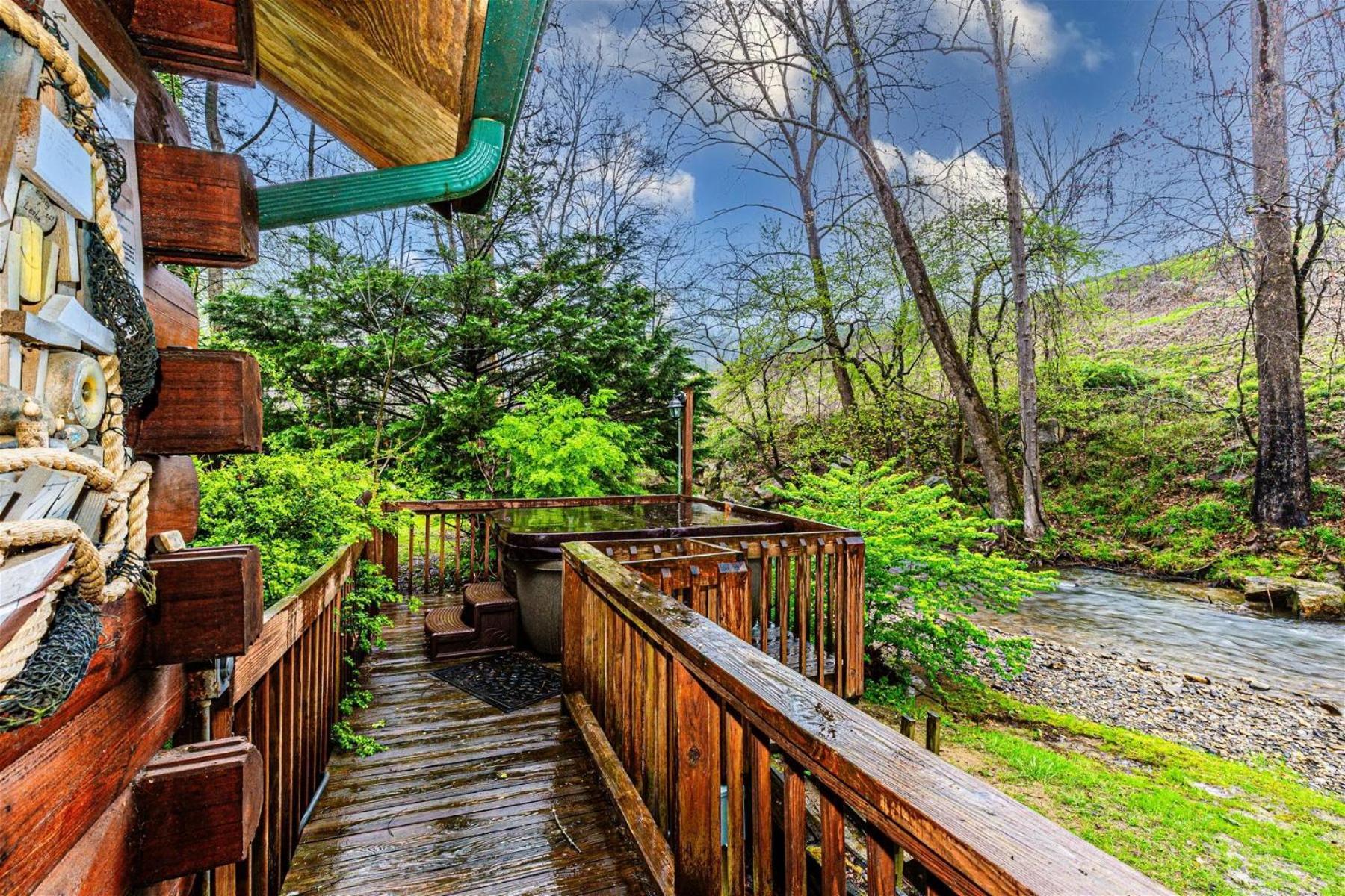 Creekside Hideaway Villa Bryson City Kültér fotó